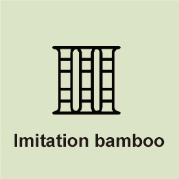Imitation bamboo