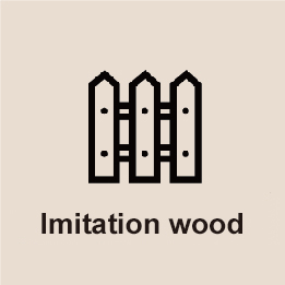 Imitation wood